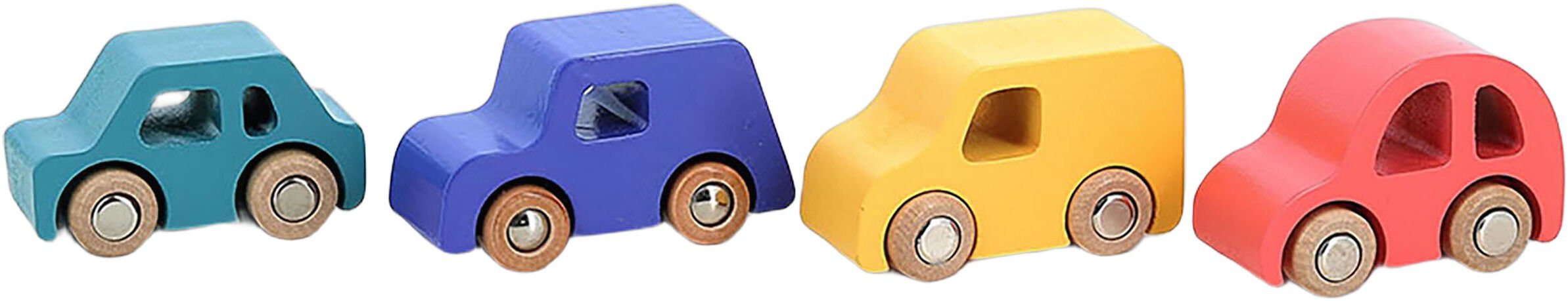 Vilac - By biler - S&aelig;t med 4