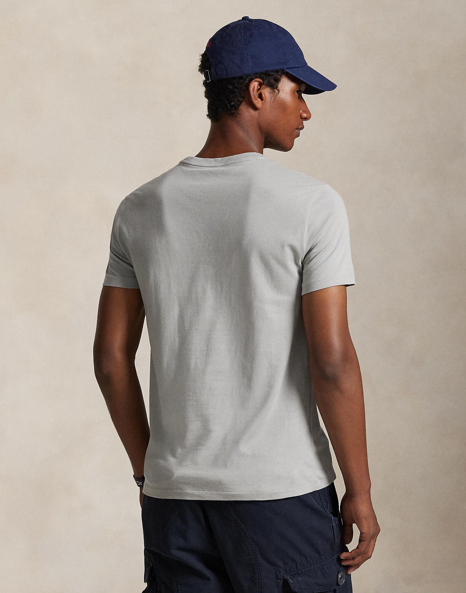 Custom Slim Fit Jersey Crewneck T-Shirt