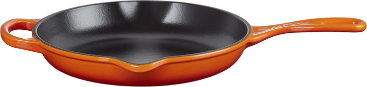 Stegepande i støbejern 23cm Volcanic