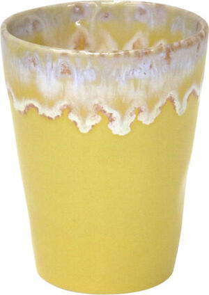 "Mugg Gres 38 cl 9 x 11,5 cm Gul Keramik"