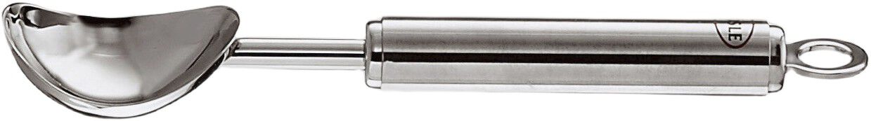 Iskuleskje 20,5 cm St&aring;l