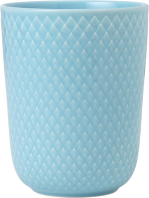 Rhombe Color Krus 33 cl turkis porcelæn