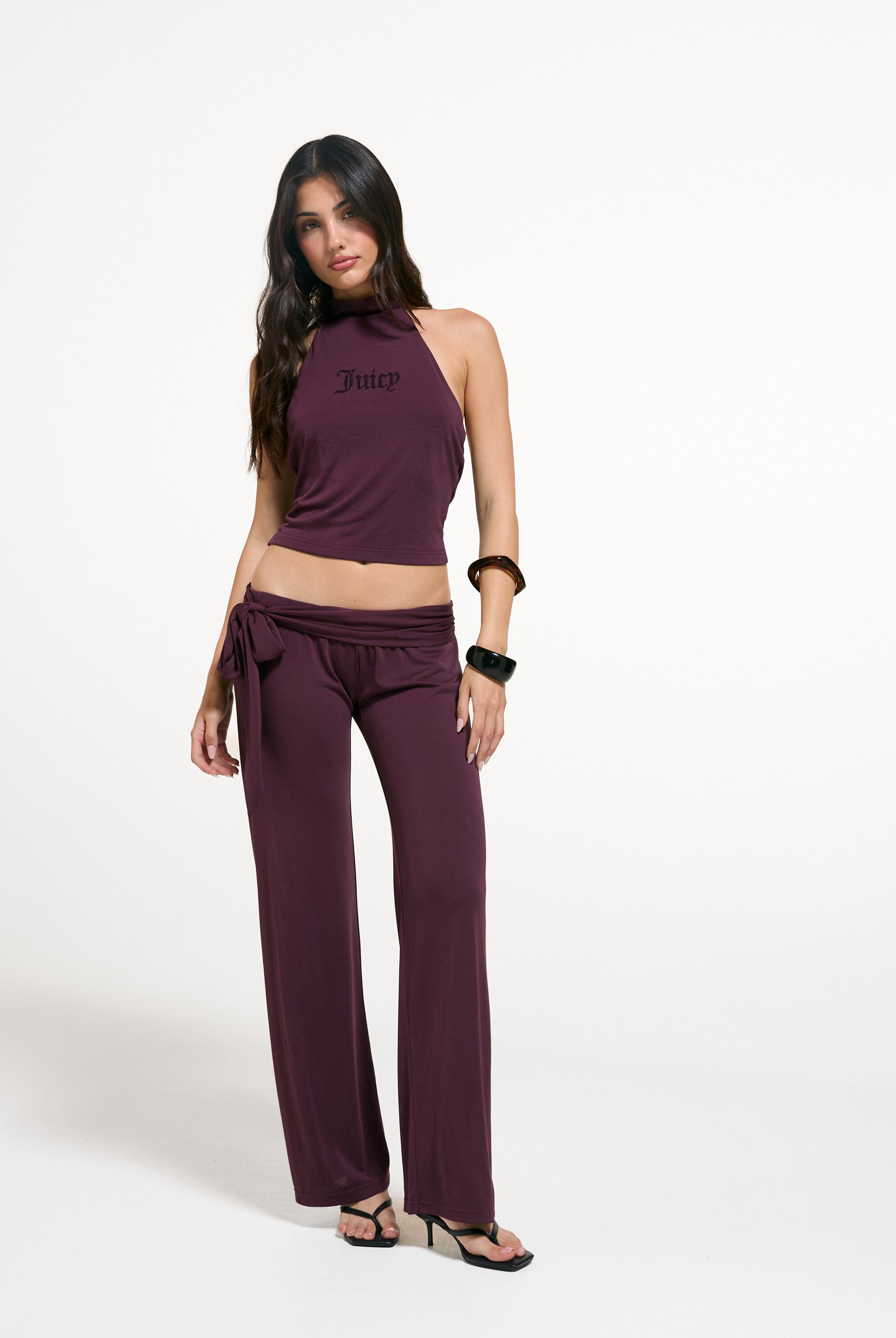 EMERSON BELTED STRAIGHT LEG PANT