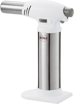 Gassbrenner 17 cm Stål/Hvit/Plast