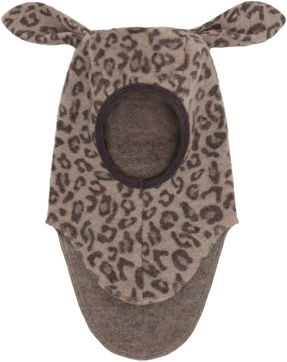 Balaclava Ears Wool Fleece Jac