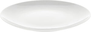 Tallerken flat Eventail 26,5 cm Hvit