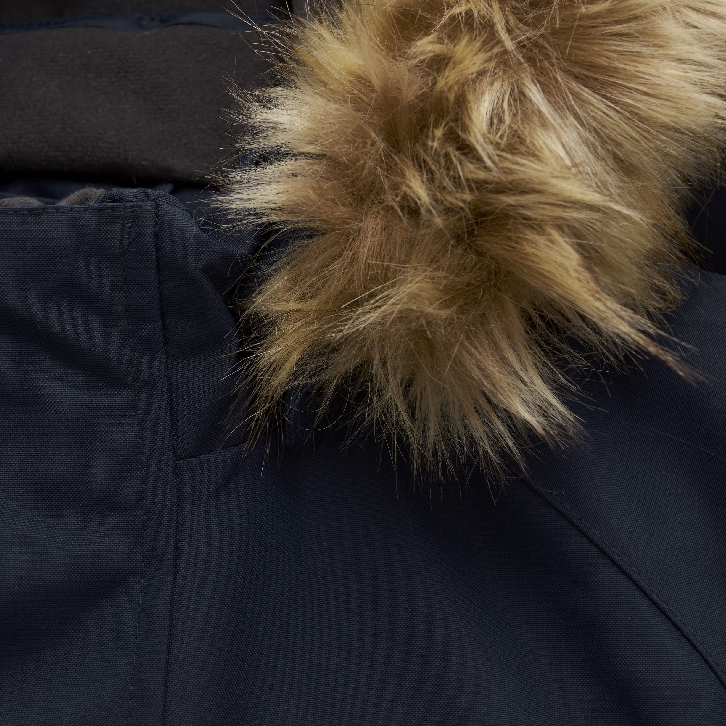 Coverall W. Fake Fur