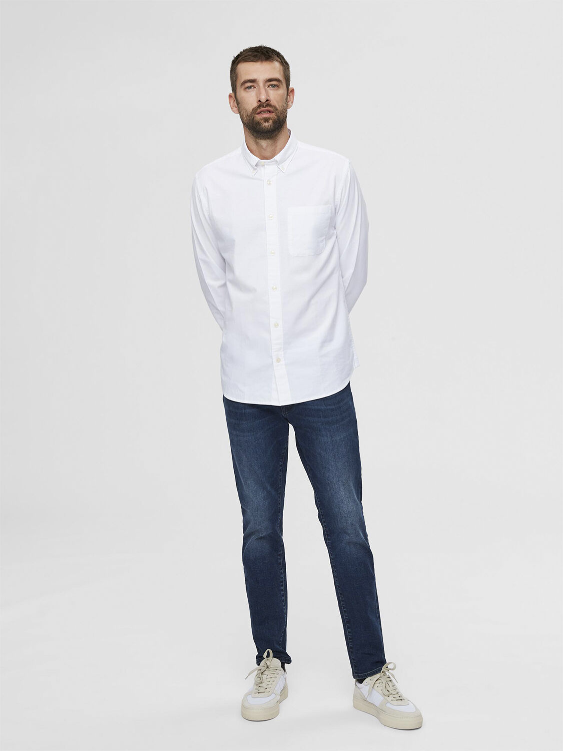 SLHREGRICK-OX SHIRT LS NOOS