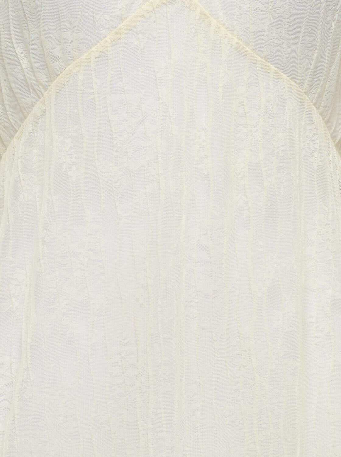 ONLMELLI PLISSE LACE STRAP DRESS WV