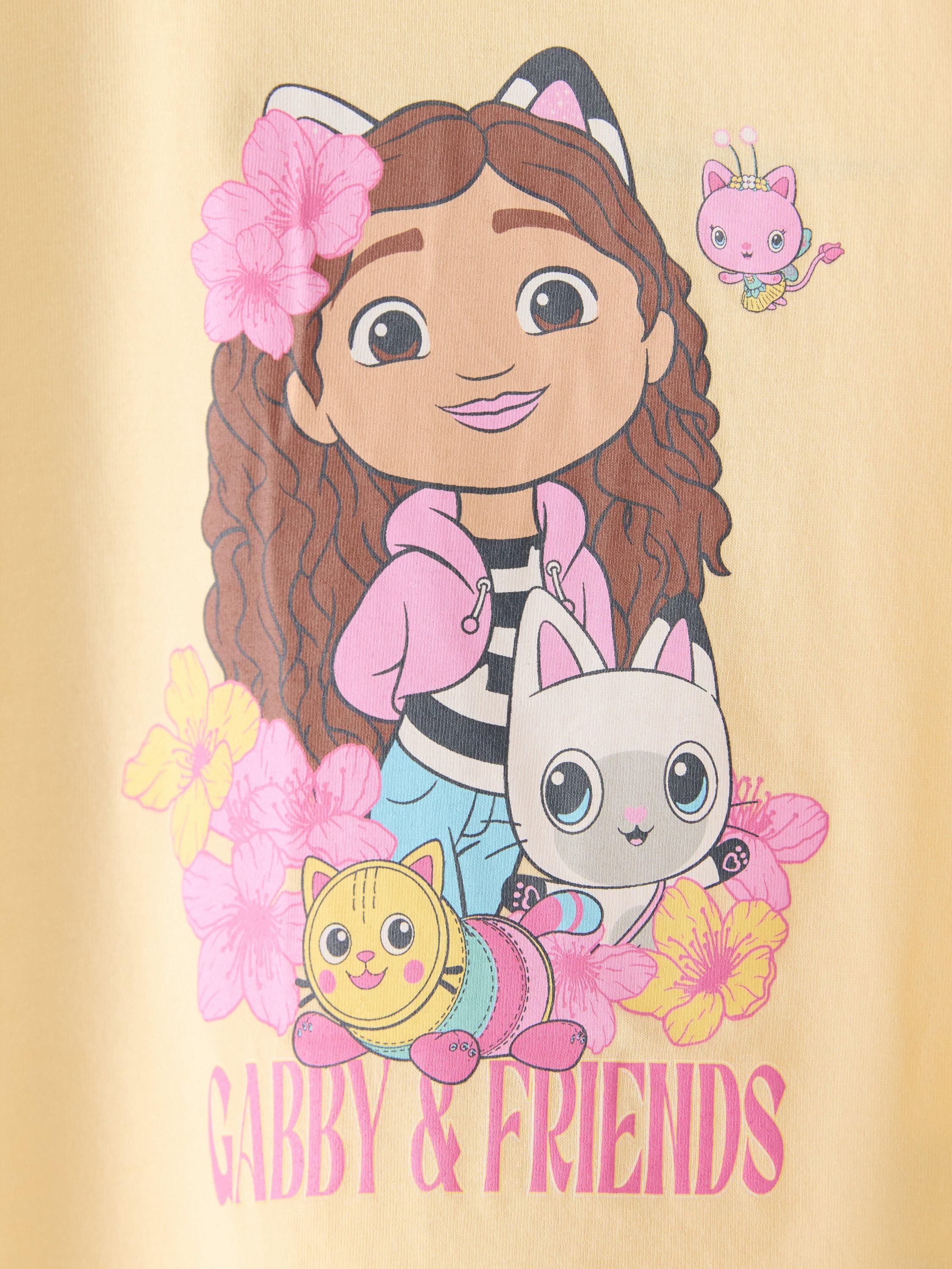 Kort&aelig;rmet top i bl&oslash;d bomuld med pri