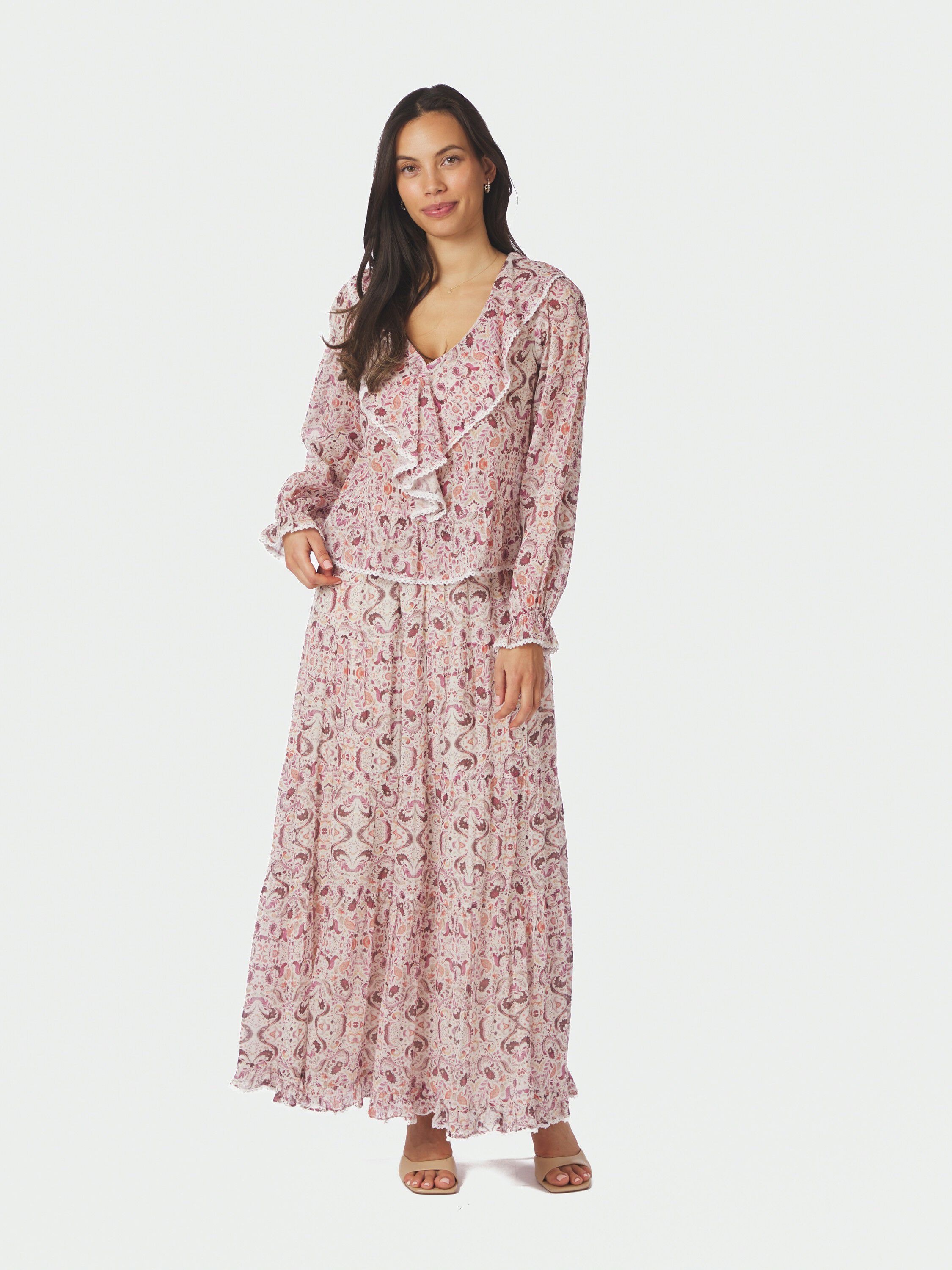 Asta Paisley Dance Skirt