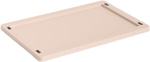 HAY Colour Crate Lid Plastic-Small-Powder