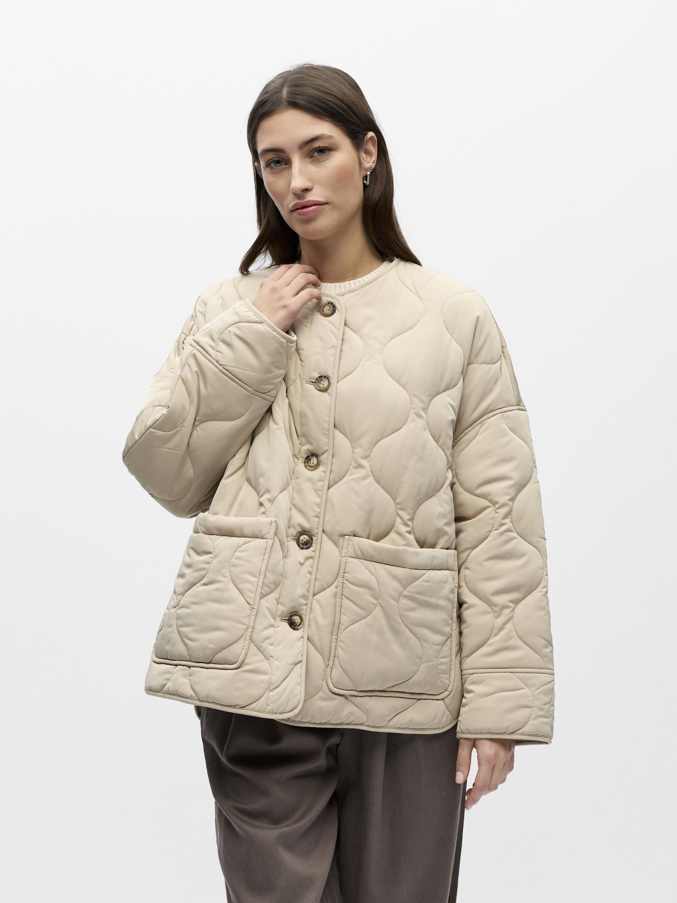 Objallie Ls Lo Quilted Jakke Noos