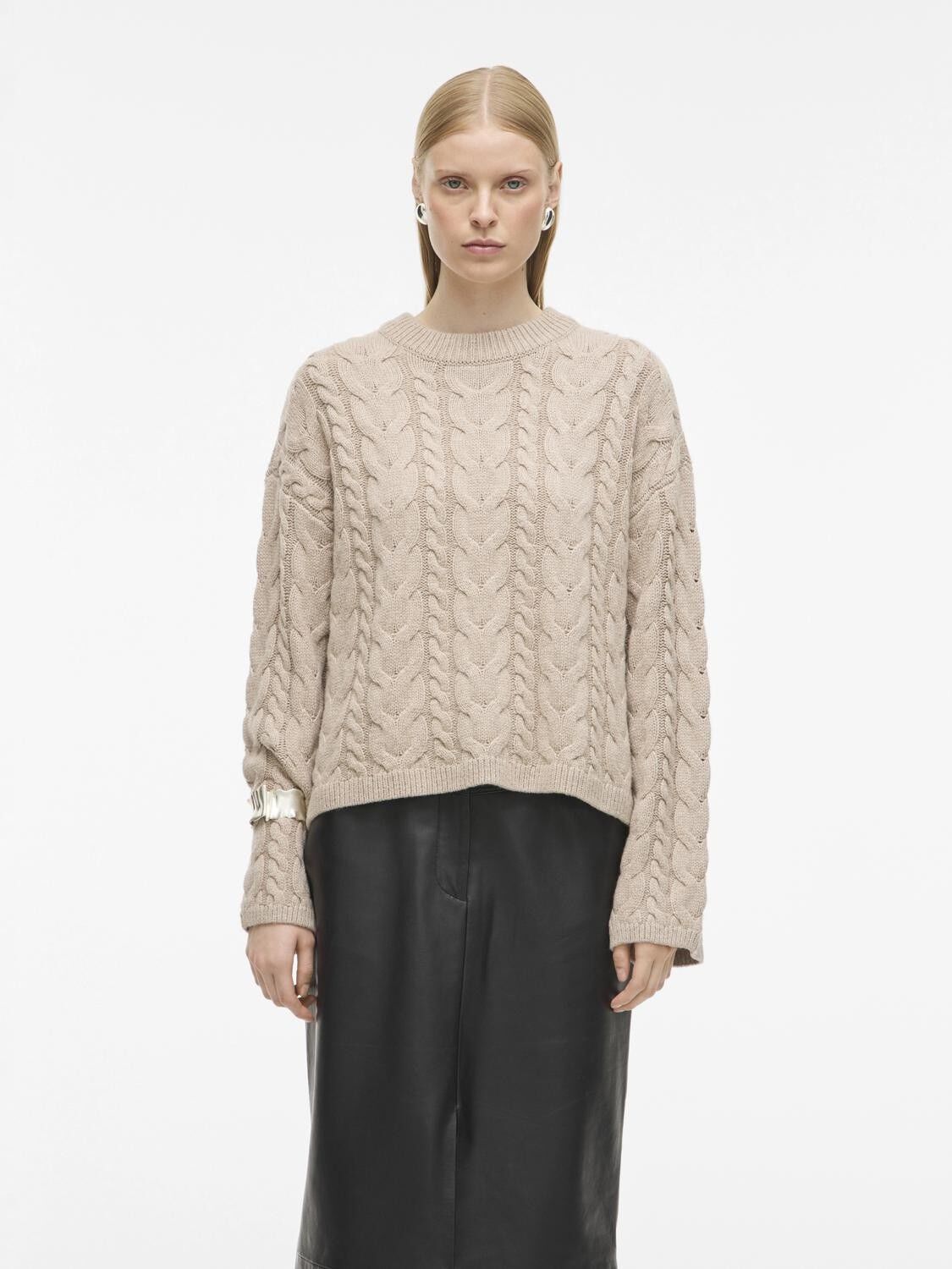 Roudarlene Ls O-Neck Knit