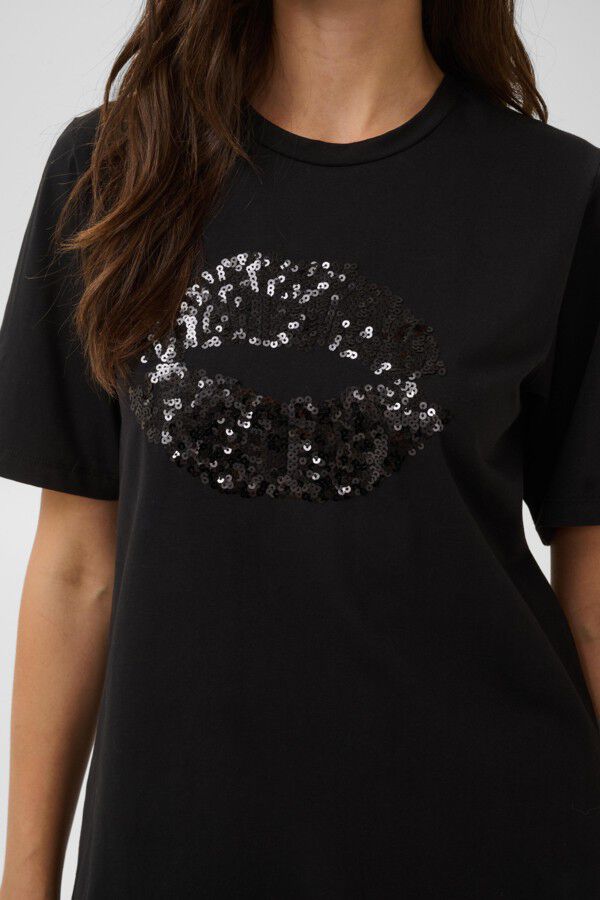 CUBREE GITH SEQUIN T-SHIRT