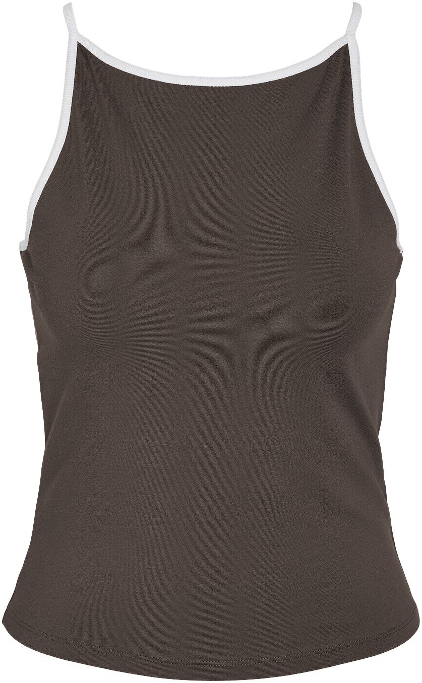 Nmella Singlet Contrast Tank Top Tnt/18