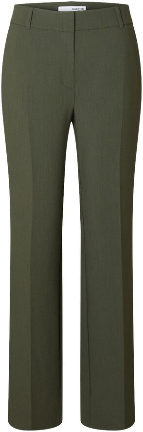 Slfrita Mw Wide Pant Mel Noos