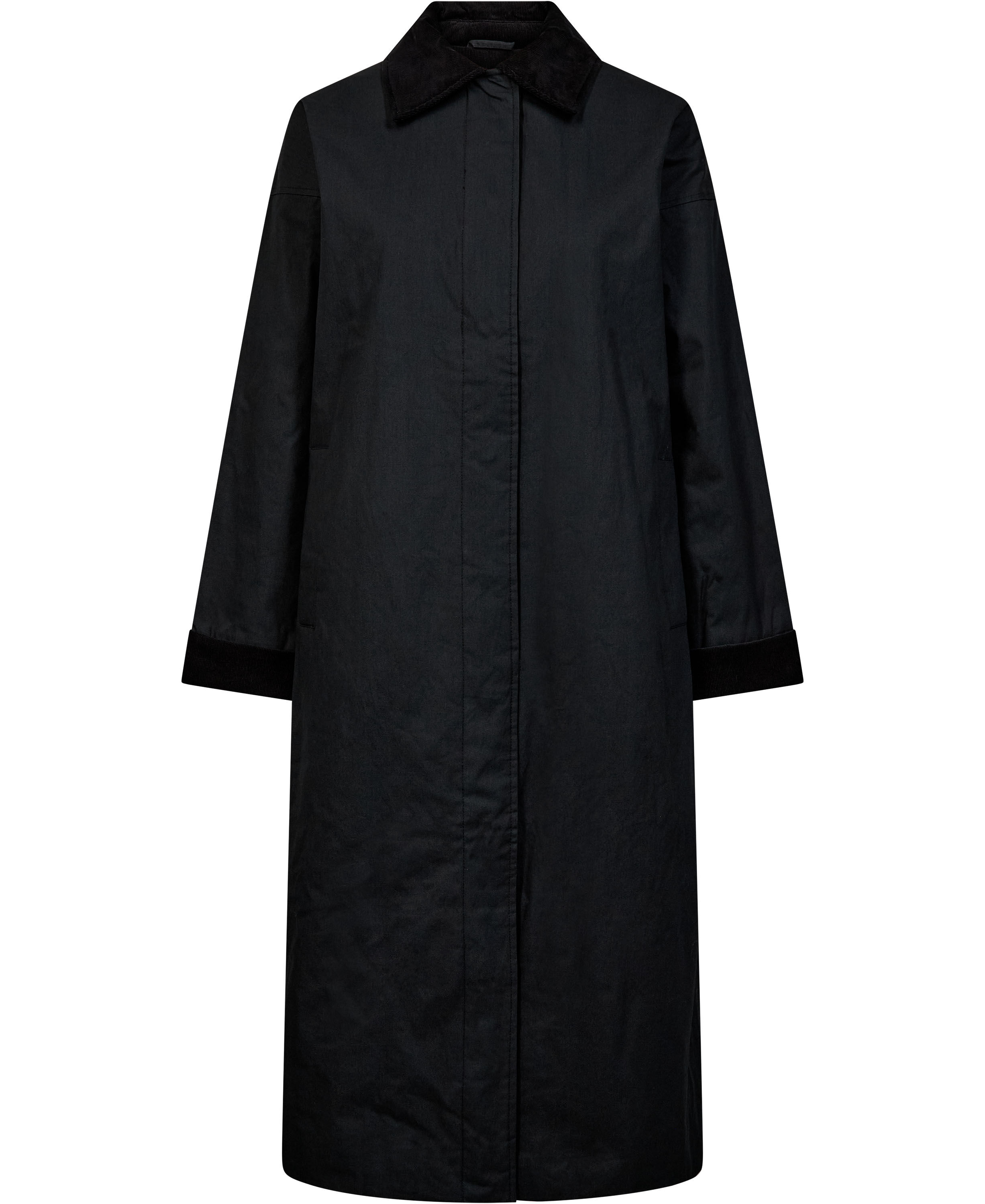 Emmy 1 coat with corduroy detail - GRS