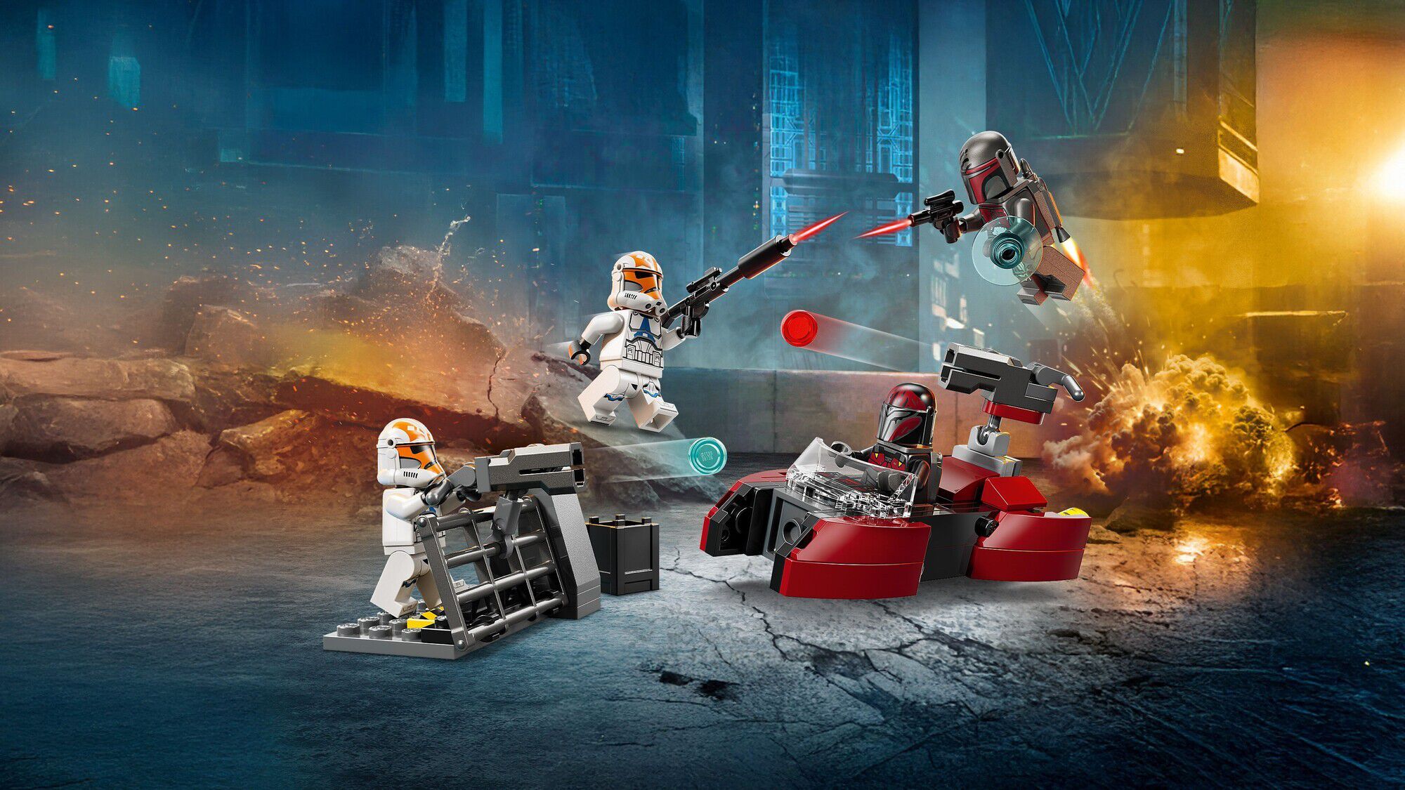 Battle Pack med belejringen af Mandalore 75449