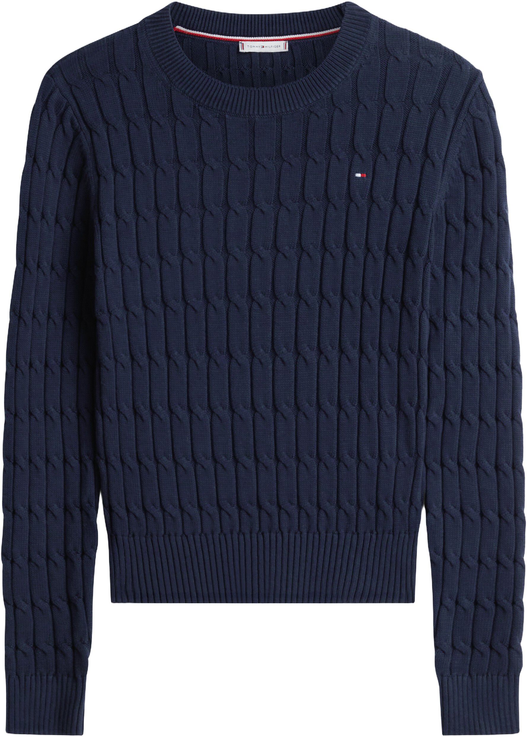 Cable Knit Crew Neck Jumper