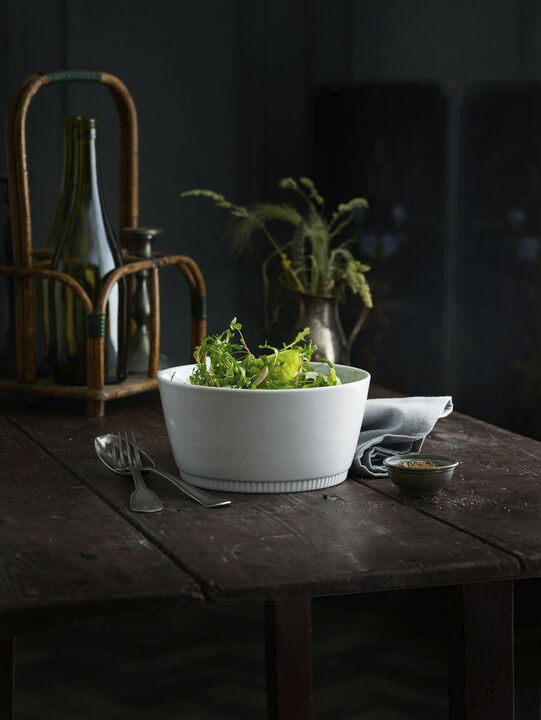 "Skål hög nr. 5 Toulouse 3 liter 23 cm Vit"