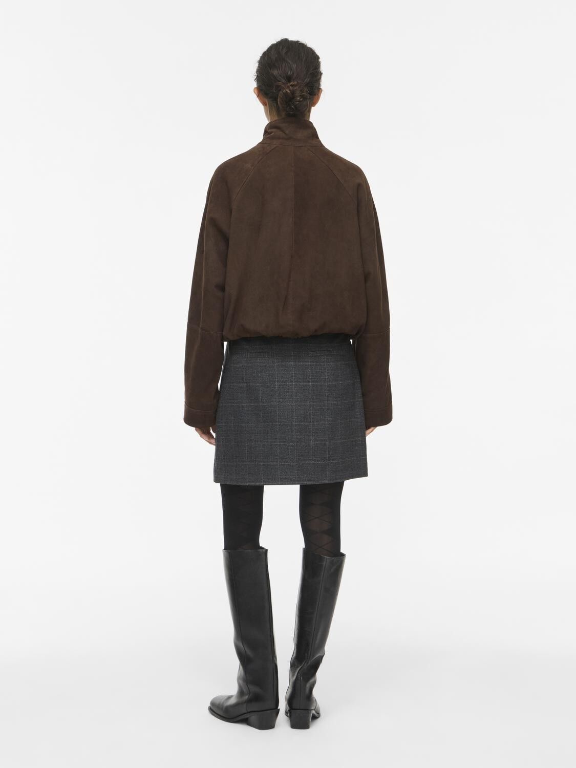 Roususie L/S Suede Jacket/Pf