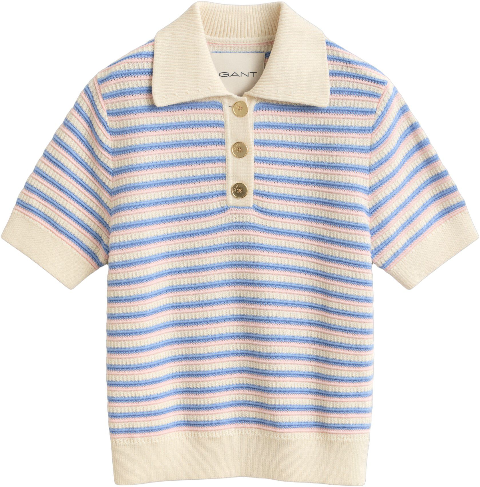 TEXTURED MULTISTRIPE RUGGER