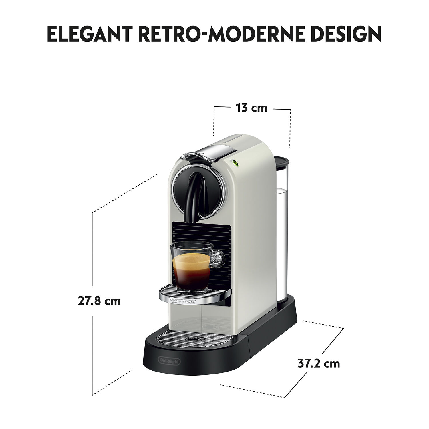 NESPRESSO&reg; CitiZ kaffemaskine DeLonghi