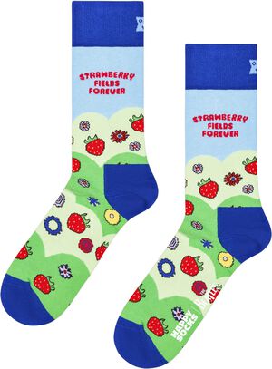 The Beatles Strawberry Fields Sock