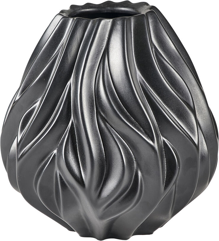 Morsø Flame Vase 19 cm Svart