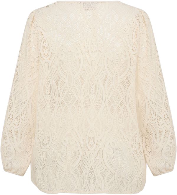 Curvy WA-NELA 2 Bluse Creme