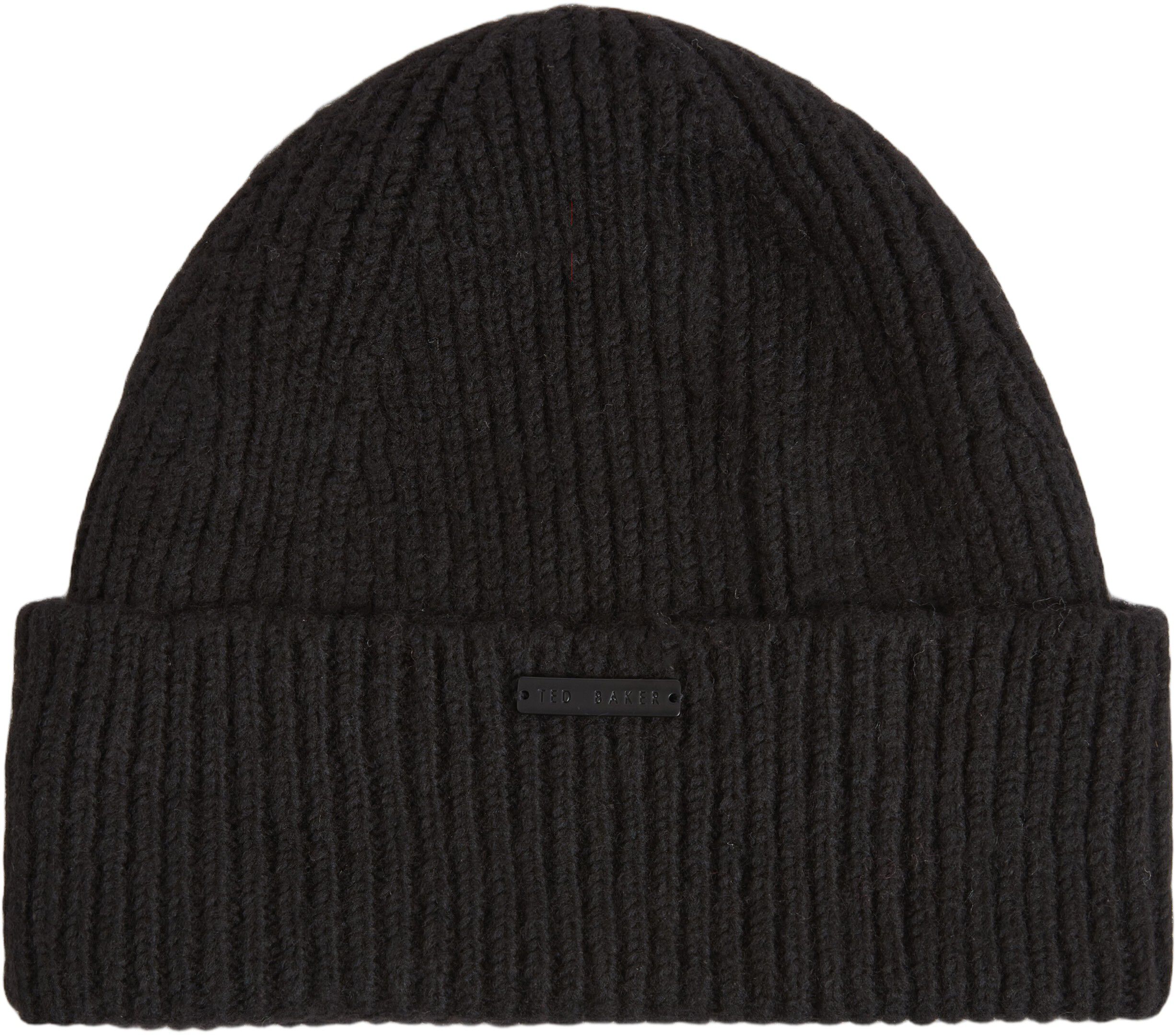LIDIAAS Knitted Ribbed Beanie Hat