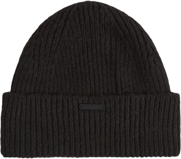 LIDIAAS Knitted Ribbed Beanie Hat