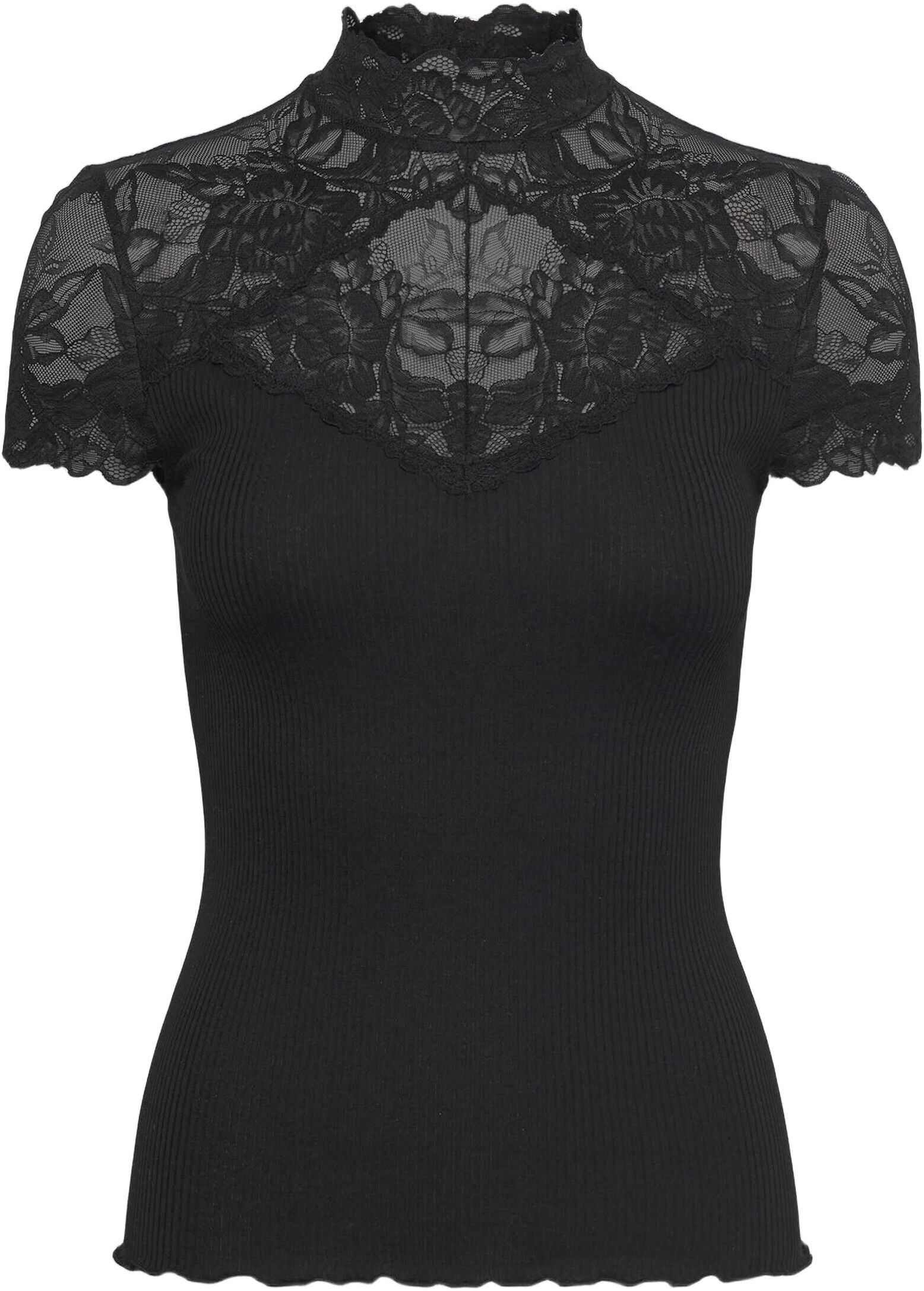 RWBeatha Silk Capsleeve Lace T-shirt