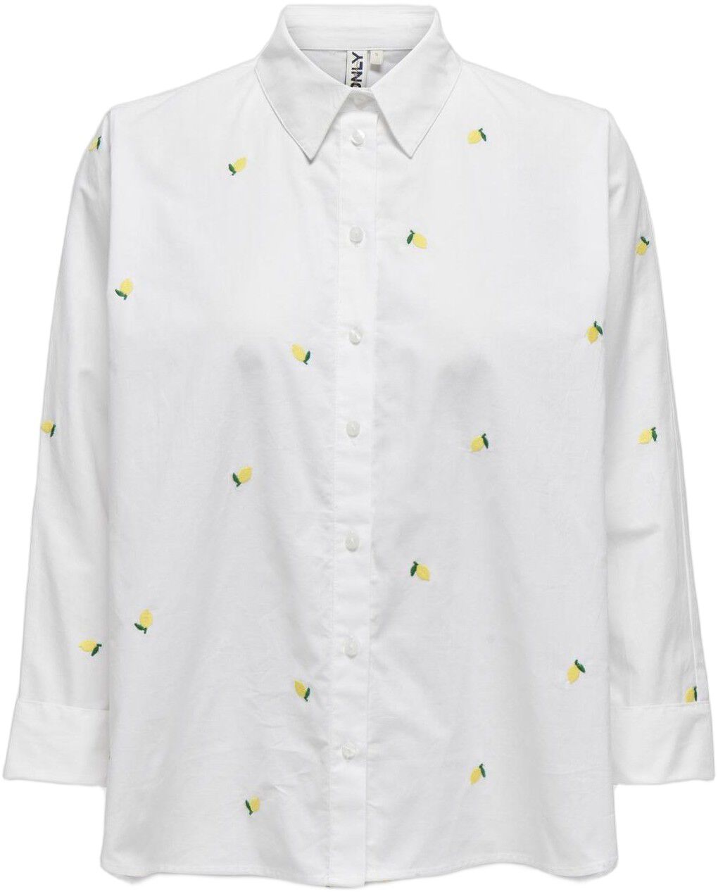 Onlnew Lina Grace Ls Emb Shirt Noos Wvn