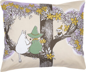 Moomin Arabia 50x60cm pudebetræk Venner For Altid GOTS
