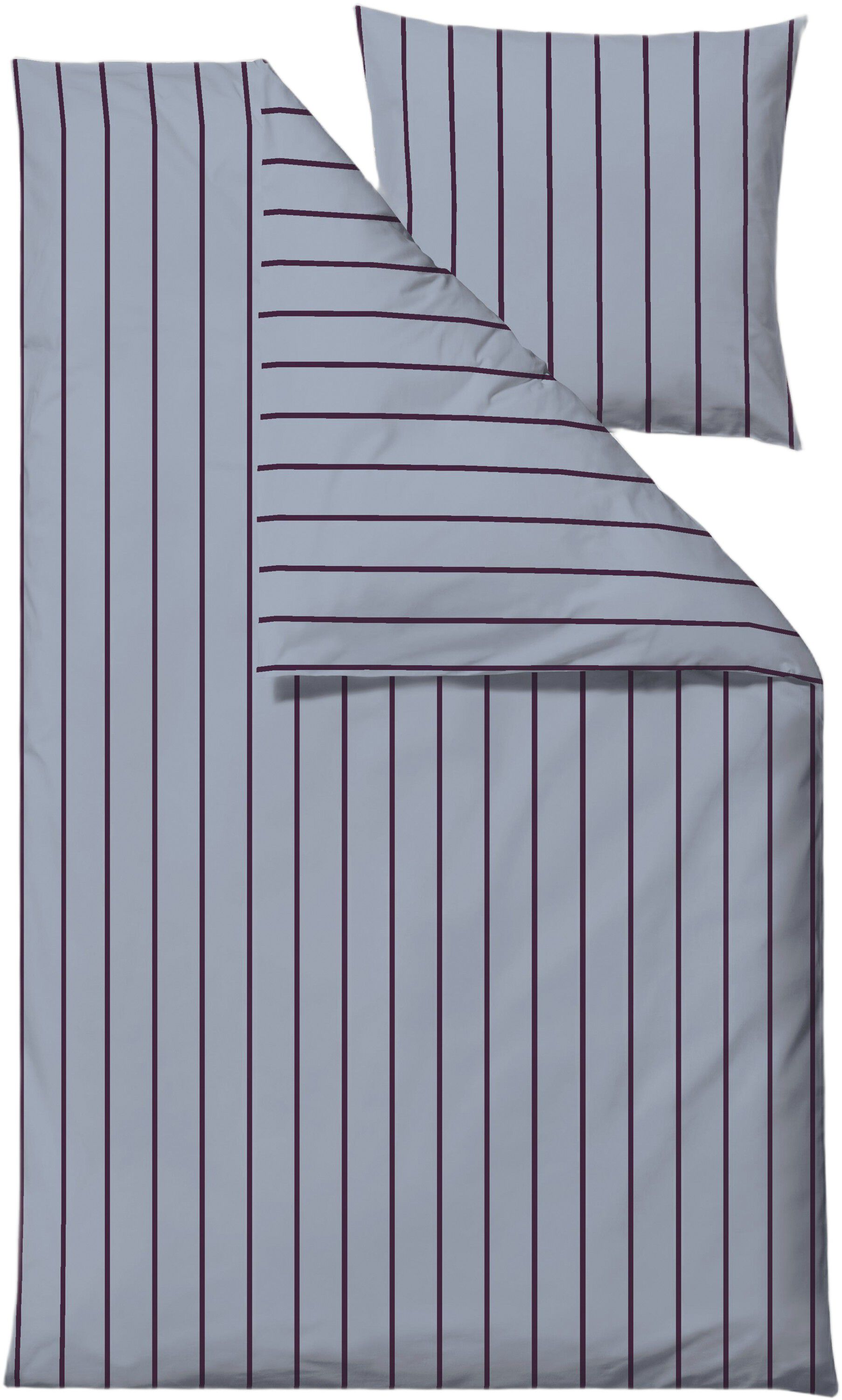 Sengesett 140x200 Echo Sky Blue