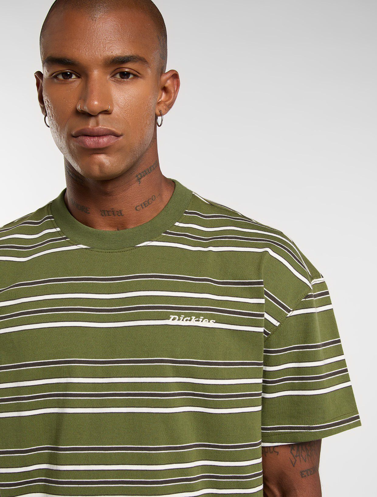 EAST LIBERTY STRIPE SS TEE CYPRESS