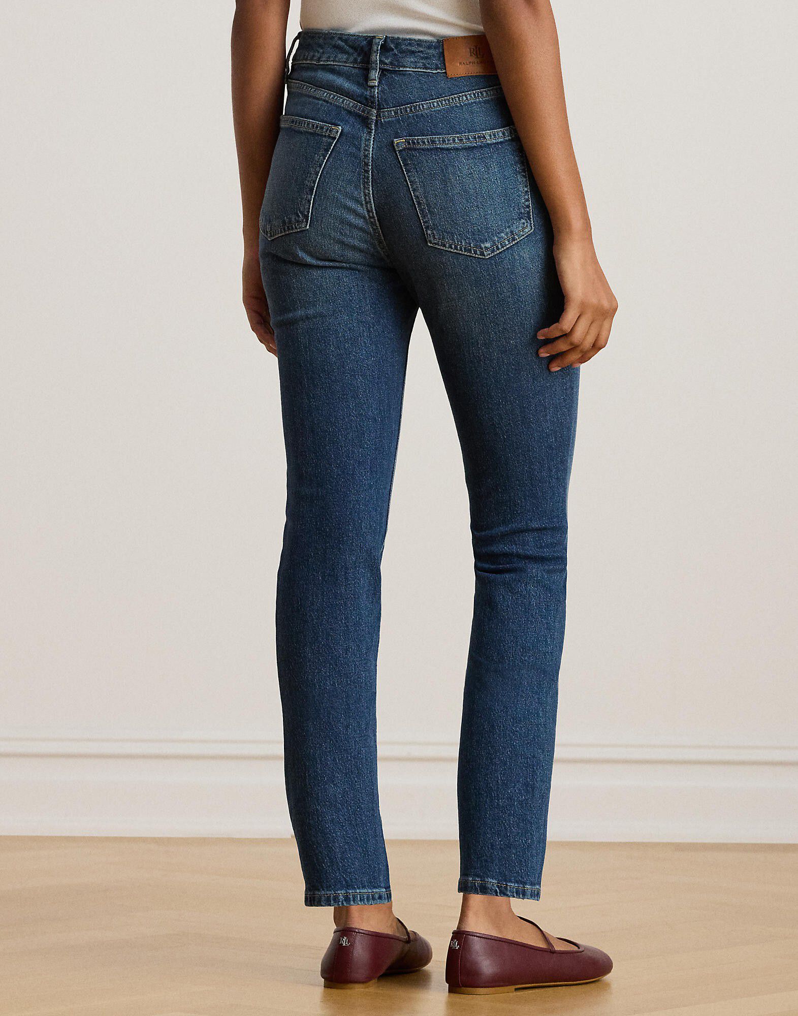 High-Rise Straight Ankle Jean