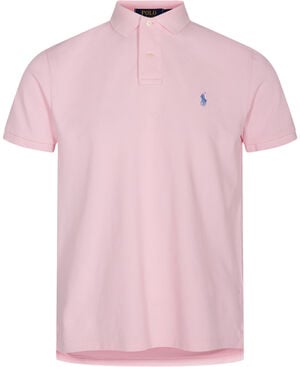 Custom Slim Fit Mesh Polo Shirt