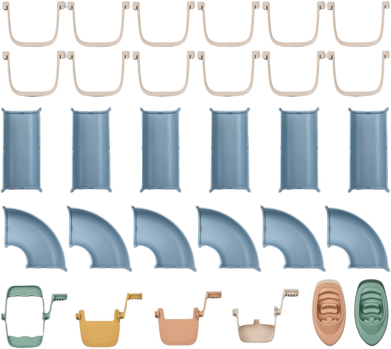 Cassian Waterway  Beach blue / mult