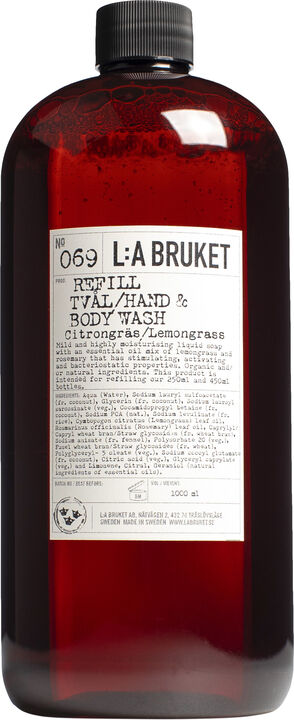 Refill Hand-body Wash Lemongrass