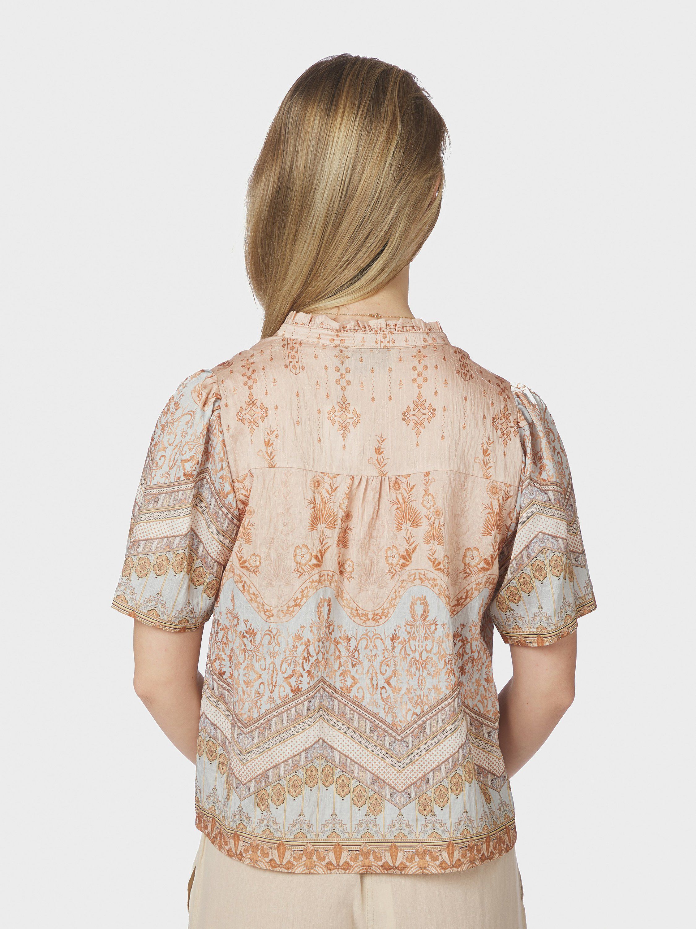 Torana Flower Border Blouse