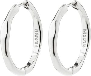 INNER hoop earrings silver-plated