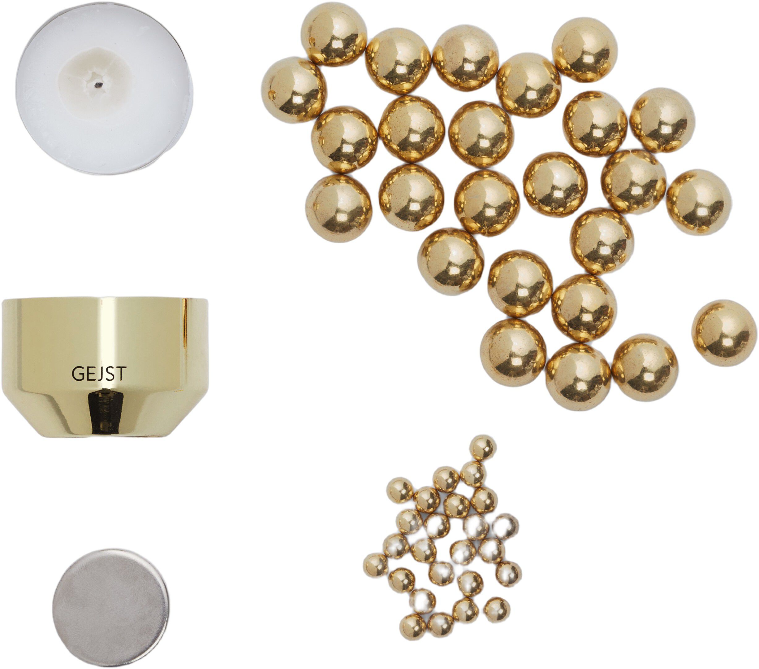 MOLEKYL Tealight 1 Brass