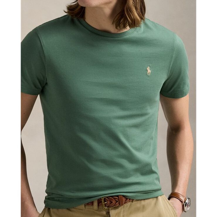 Custom Slim Fit Jersey Crewneck T-Shirt