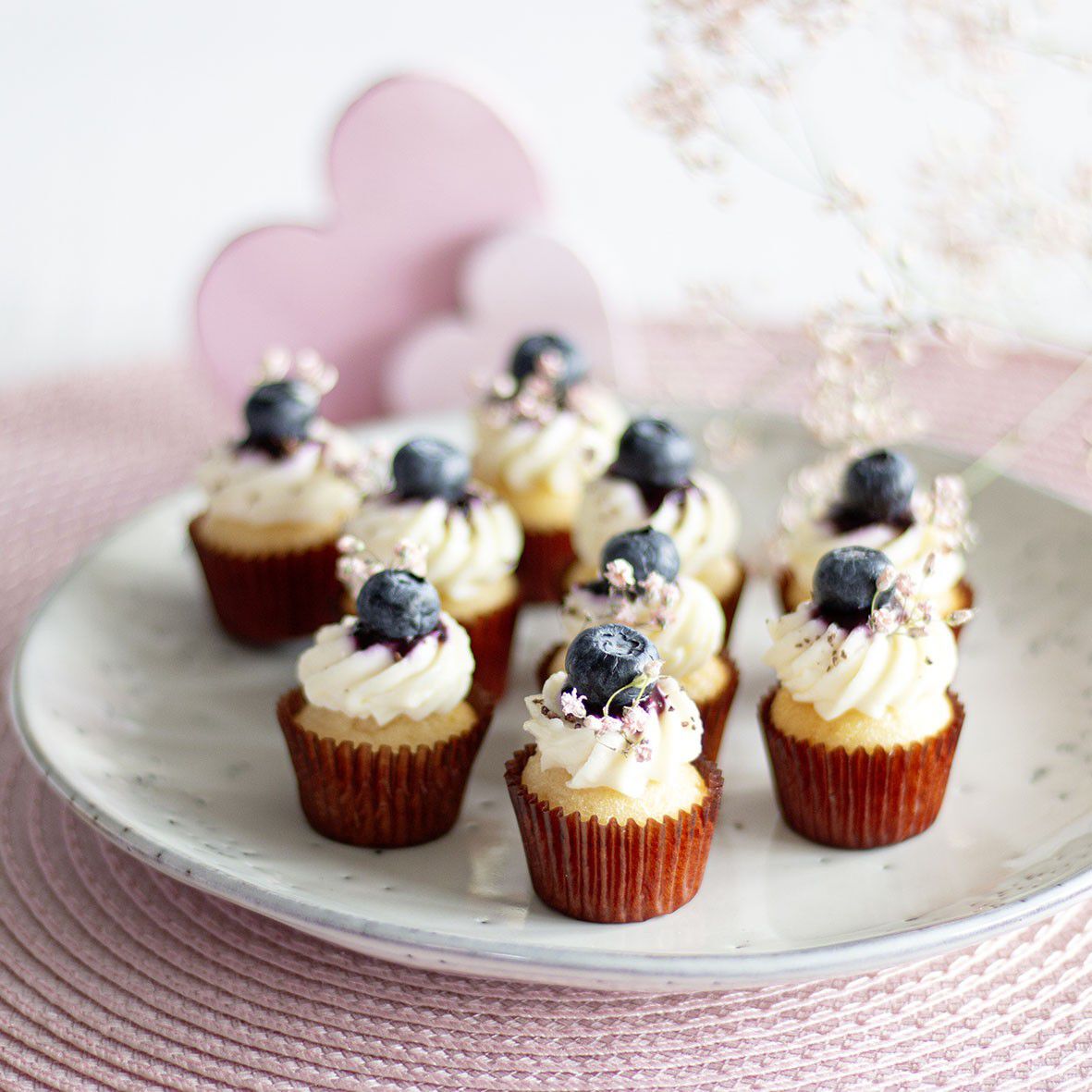 MUFFINSBRETT 40 x 31 cm s&oslash;lv Sweets