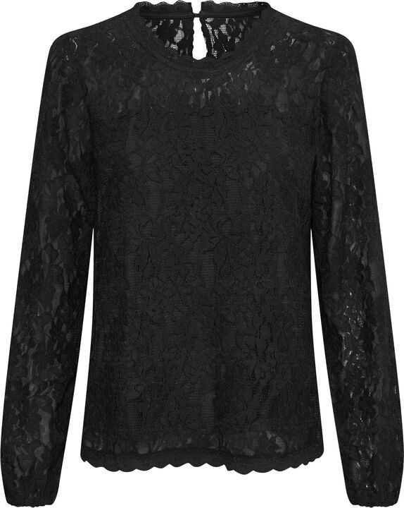 CRKit Lace LS Blouse