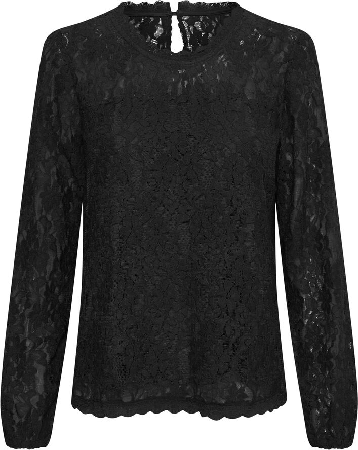 CRKit Lace LS Blouse