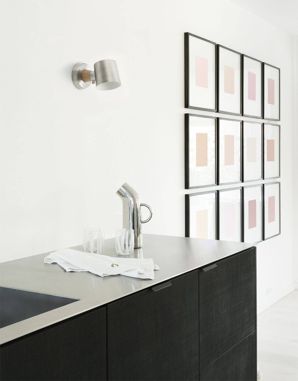 Rise Wall Lamp Hardwired EU - Stainless Steel